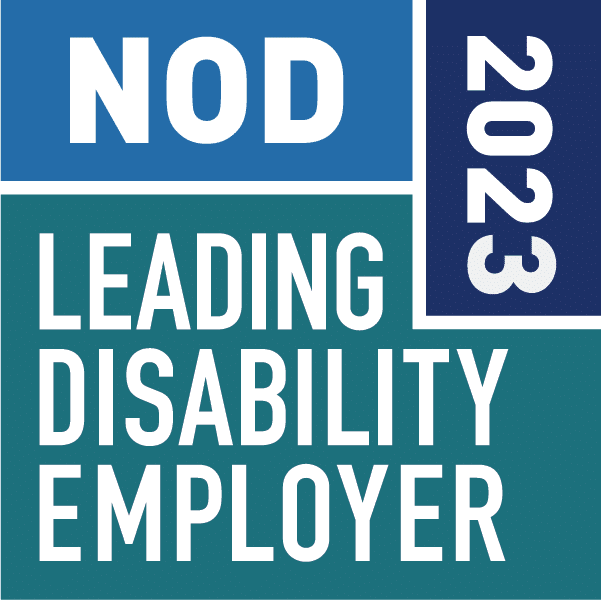 2023 NOD Leading Disability Employer Seal