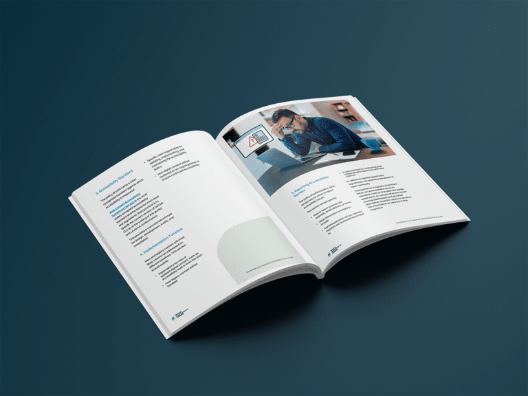 an open resource against a dark blue background